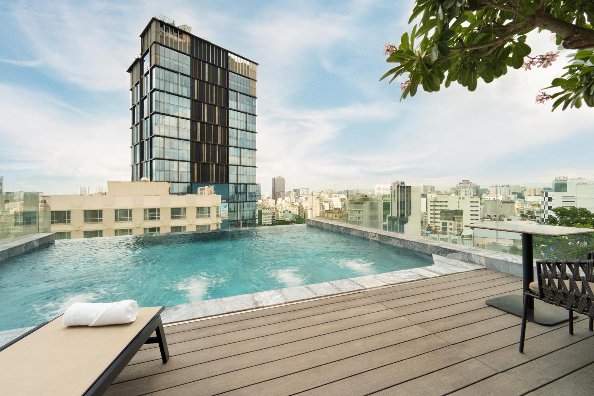 M City Hotel Saigon 胡志明市 外观 照片