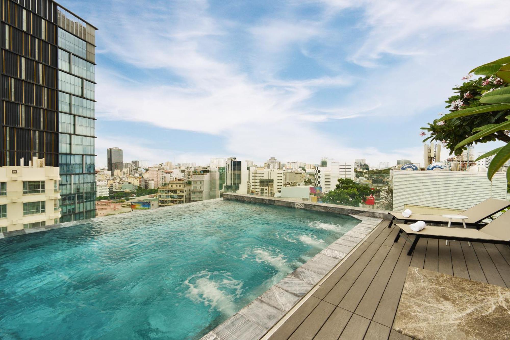 M City Hotel Saigon 胡志明市 外观 照片