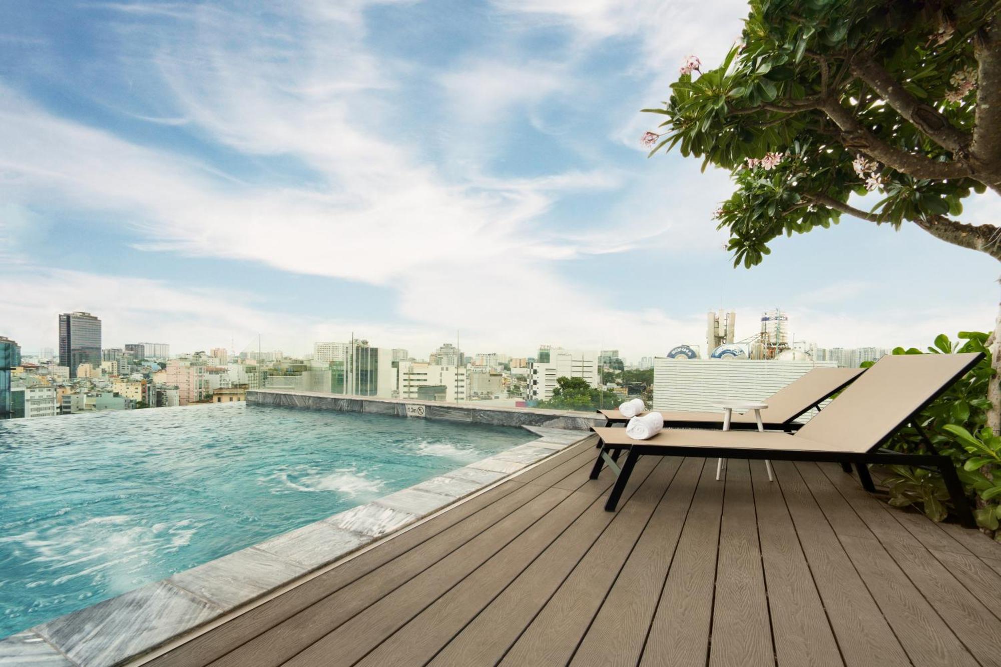 M City Hotel Saigon 胡志明市 外观 照片