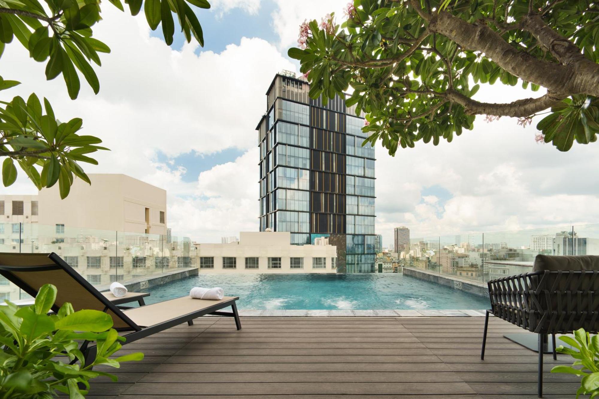 M City Hotel Saigon 胡志明市 外观 照片